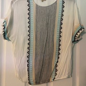 Pattern boho blouse